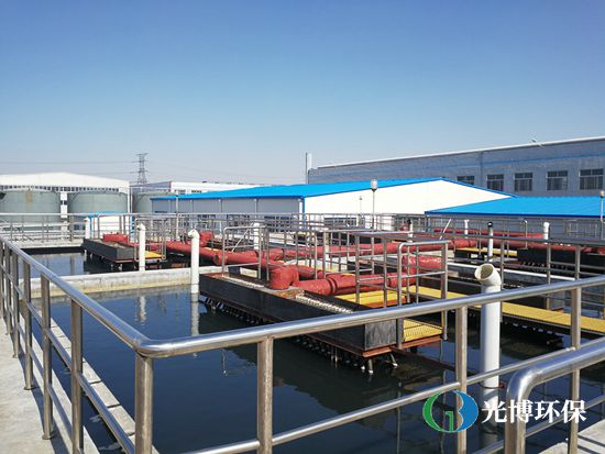 热贺光博环保与河南银鸽造纸污水处理站IC厌氧罐项目签约